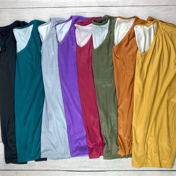 Chloe Cozy Tee - PURPLE IN STORE