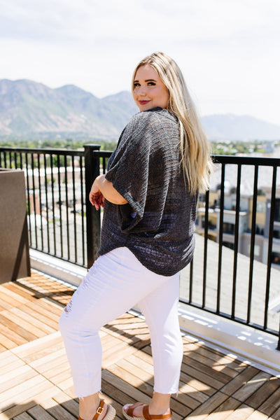 *Light Up The Night Charcoal Sweater